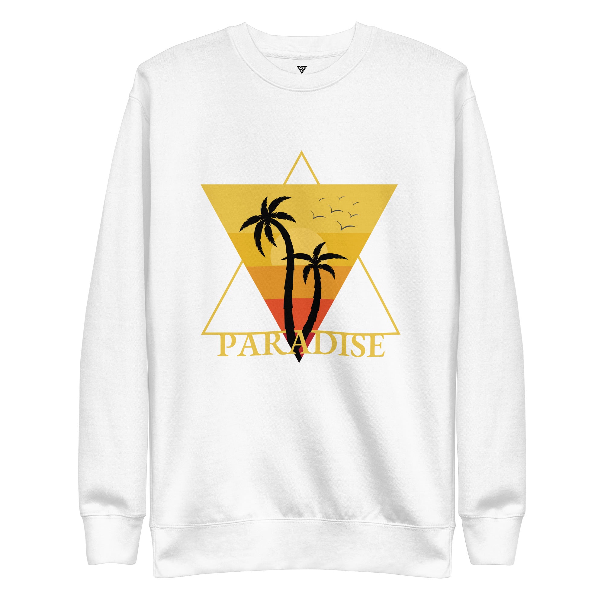 SORTYGO - Paradise Women Premium Sweatshirt in White