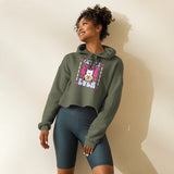 SORTYGO - Cutest Pet Ever Cropped Hoodie in Military Green