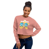 SORTYGO - The Cool Kids Cropped Sweatshirt in Mauve