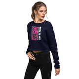 SORTYGO - Cityscape Couture Cropped Sweatshirt in Navy